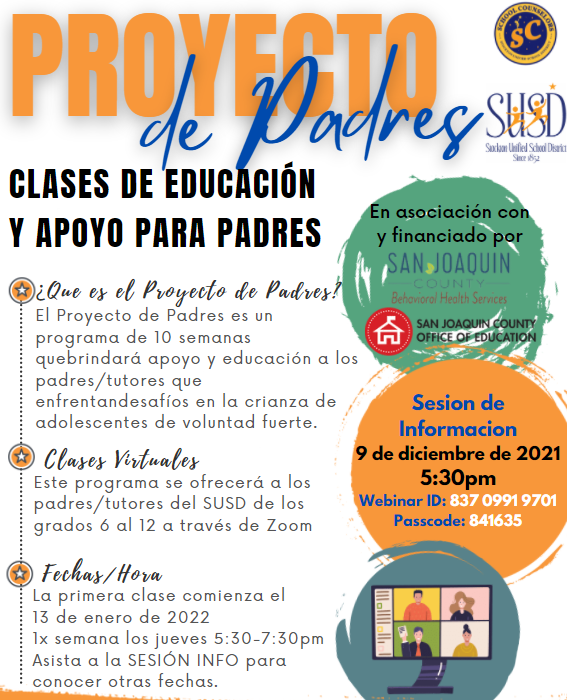 Parenting class Spanish 